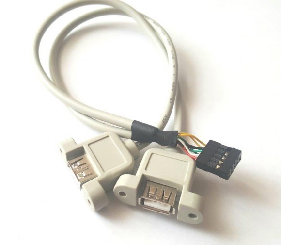 Кабель USB 2.0 на корпус